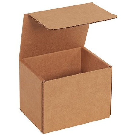 Bsc Preferred 5 x 4 x 4'' Kraft Corrugated Mailers, 50PK M544K